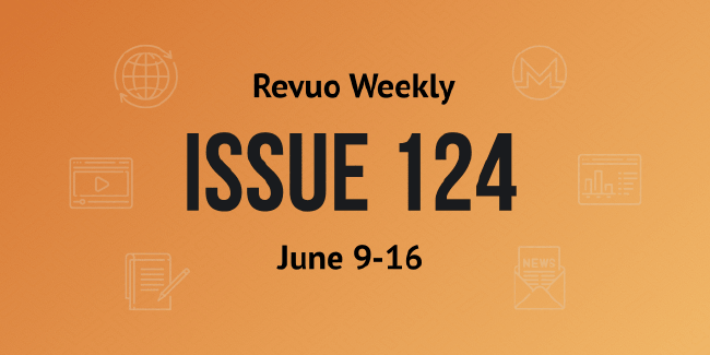 Revuo Monero Weekly # cover