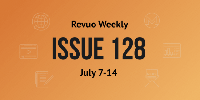 Revuo Monero Weekly # cover