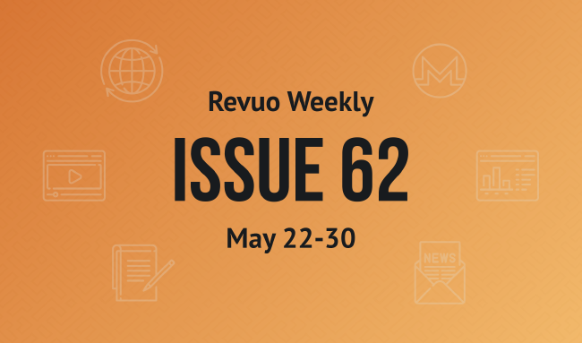 Revuo Monero Weekly # cover