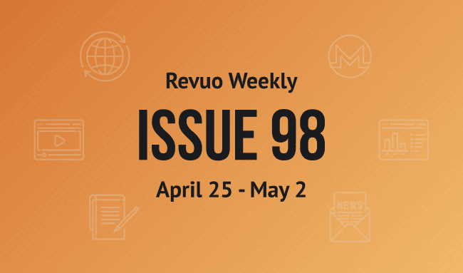 Revuo Monero Weekly # cover